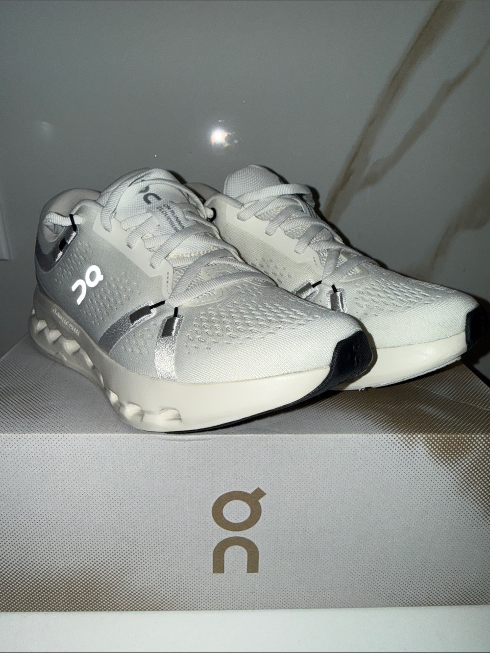 ON Cloudswift Women's Running Sneakers in White